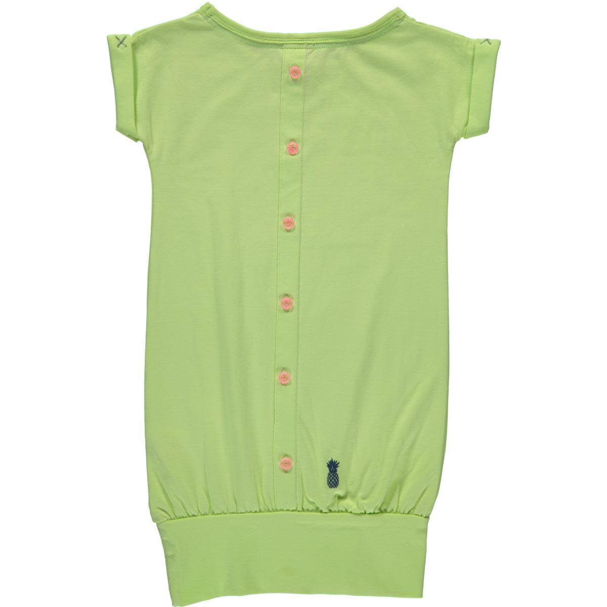 Meisjes Jurk - citron - Maat 98/104 - afbeelding 2