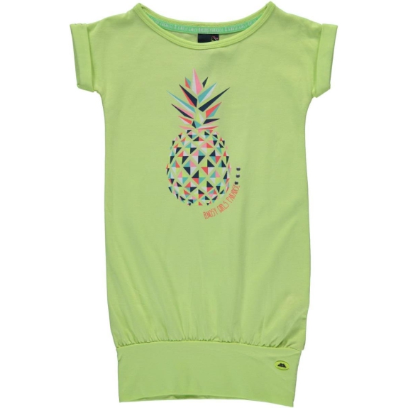 B. Nosy Meisjes Jurk - citron - Maat 98/104