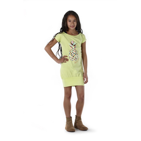 B. Nosy Meisjes Jurk - citron - Maat 98/104