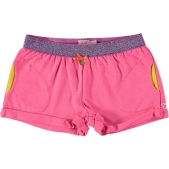 Kidz-Art Meisjes Broek - fluo pink - Maat 134/140