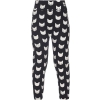 Mim- pi broek tregging cats zwart/wit - Maat 134