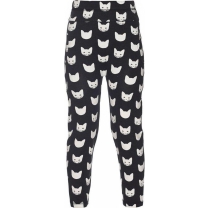 Mim- pi broek tregging cats zwart/wit - Maat 134