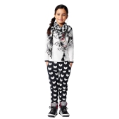 Mim- pi broek tregging cats zwart/wit - Maat 98