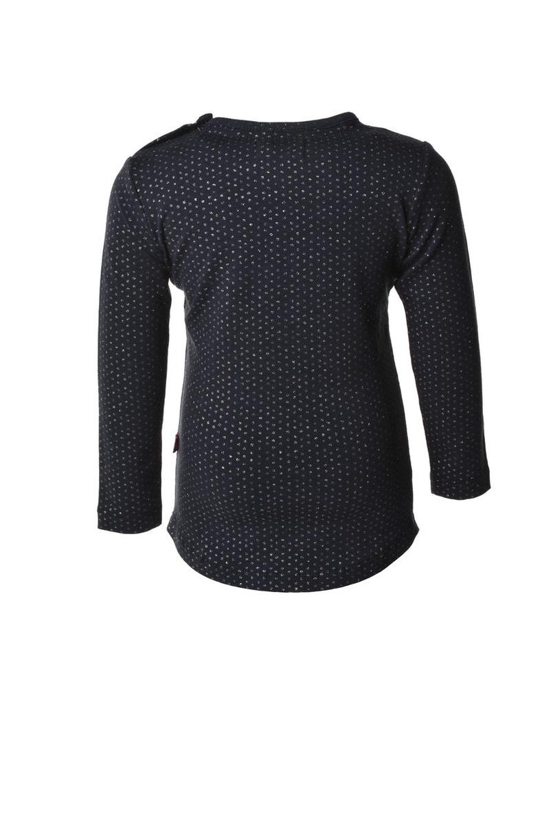 Meisjes T-shirt - navy - Maat 92 - afbeelding 2