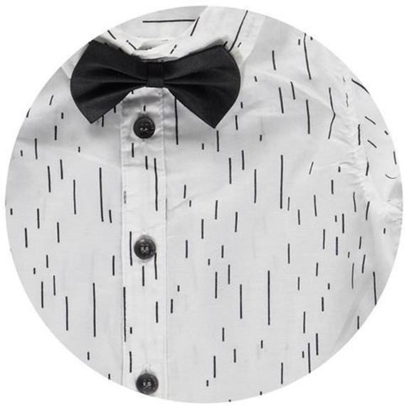 Tumble 'n dry Jongens Overhemd - paper white - Maat 92