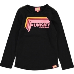 Funkyfy T-shirt black - Maat 146/152