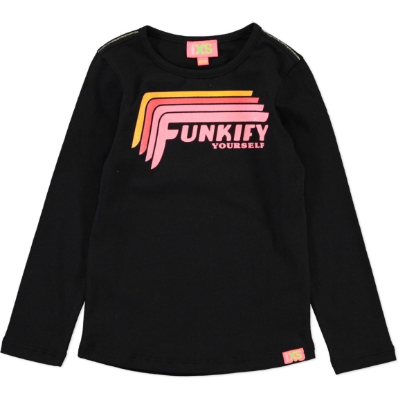 FUNKY XS-Funkyfy T-shirt black - Maat 146/152