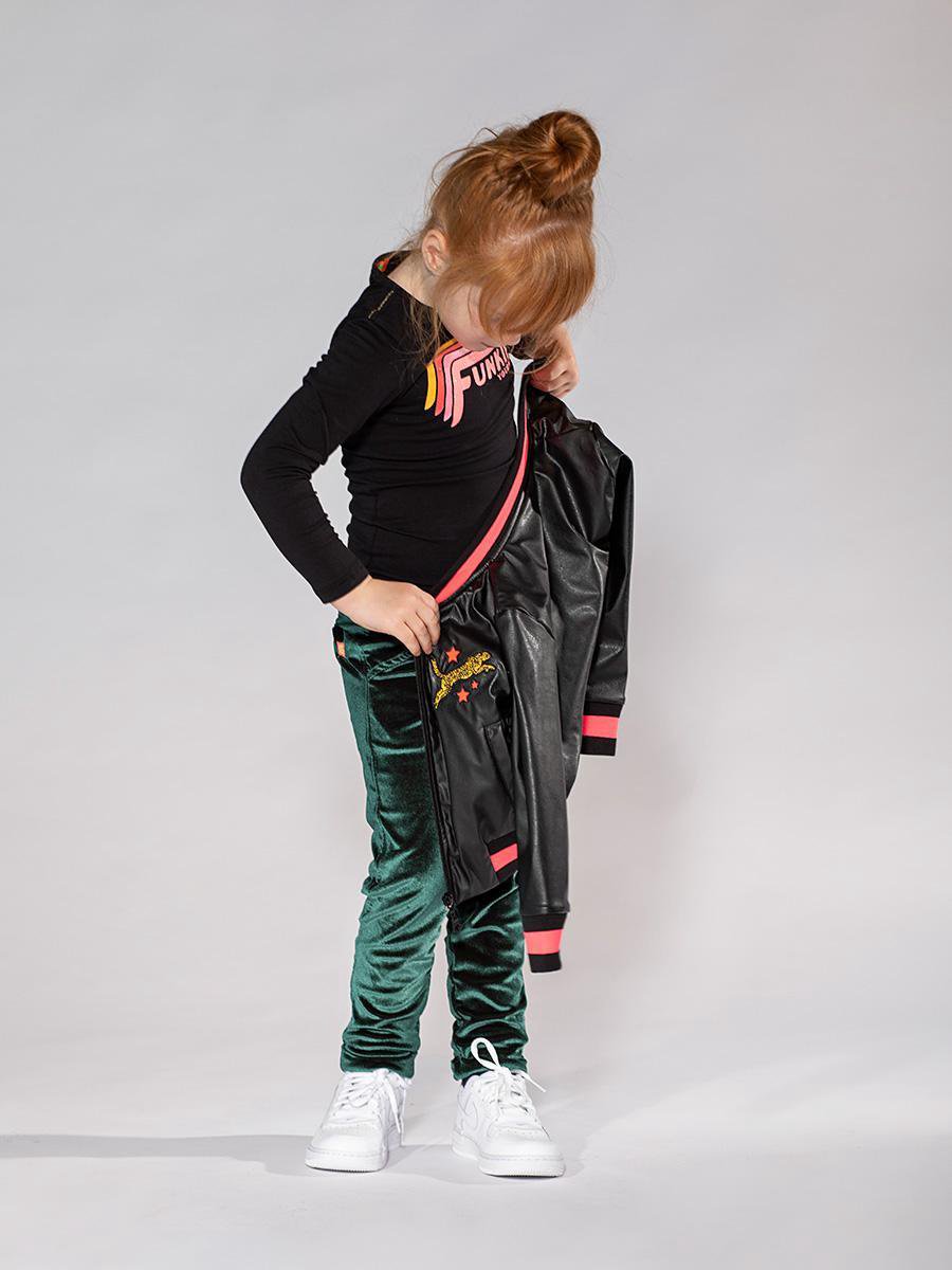 Funkyfy T-shirt black - Maat 146/152 - afbeelding 3
