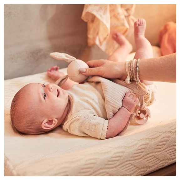 Jollein Speendoekje Bunny Ears - Nougat