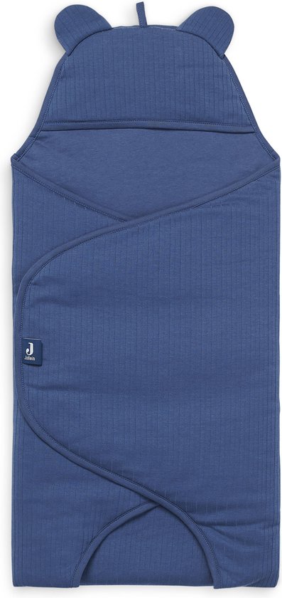Wikkeldeken Basic Stripe - Jeans Blue - afbeelding 7
