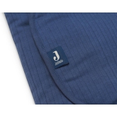 Jollein Wikkeldeken Basic Stripe - Jeans Blue