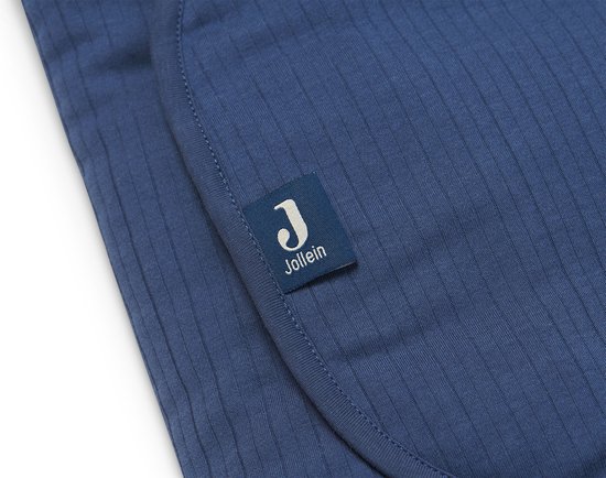 Wikkeldeken Basic Stripe - Jeans Blue - afbeelding 9