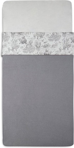 Jollein Baby Laken Wieg 75x100cm Pimpelmees - Forest Ani