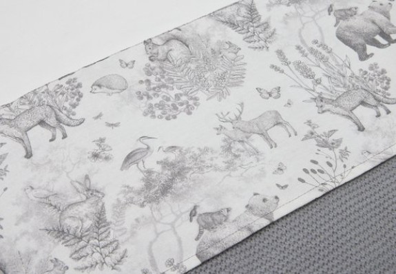 Jollein Wieglaken 75x100cm Pimpelmees - Forest Animal