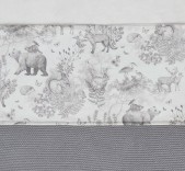 Jollein Baby Laken Wieg 75x100cm Pimpelmees - Forest Ani