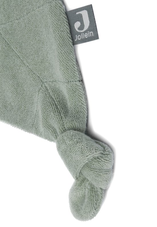 Speendoekje Badstof Leaf - Ash Green - afbeelding 5
