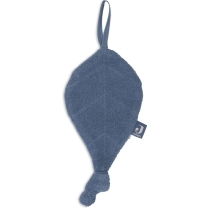 Jollein Speendoekje Badstof Leaf - Jeans Blue