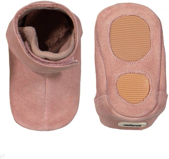 Lodger Walker leren slofjes Pink 15-18 maanden