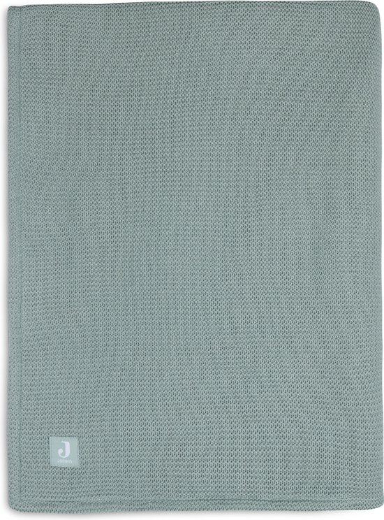 Wiegdeken 75x100cm Basic Knit Forest Green