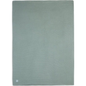 Jollein Baby Deken Wieg 75x100cm Basic Knit Forest Green