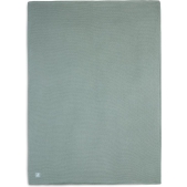 Jollein Baby Deken Wieg 75x100cm Basic Knit Forest Green