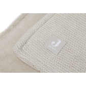Jollein Baby Deken Wieg 75x100cm Basic Knit - Nougat/Fle