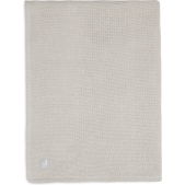 Jollein Wiegdeken 75x100cm Basic Knit - Nougat/Fleece