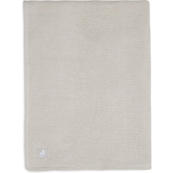 Jollein Wiegdeken 75x100cm Basic Knit - Nougat/Fleece