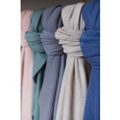 Jollein Baby Deken Wieg 75x100cm Basic Knit - Nougat/Fle