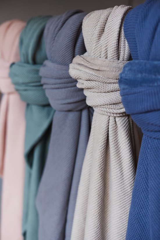 iegdeken 75x100cm Basic Knit - Nougat/Fleece - afbeelding 4