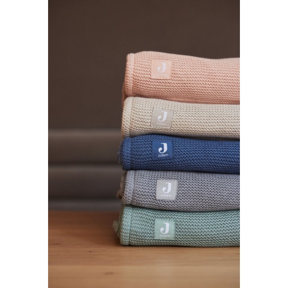Jollein Baby Deken Ledikant 100x150cm Basic Knit Forest 