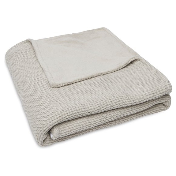Jollein Baby Deken Ledikant 100x150cm Basic Knit - Nouga