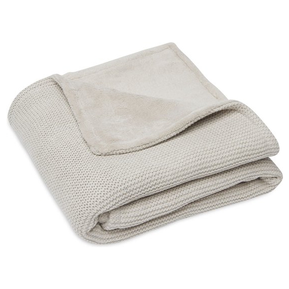 Jollein Baby Deken Ledikant 100x150cm Basic Knit - Nouga