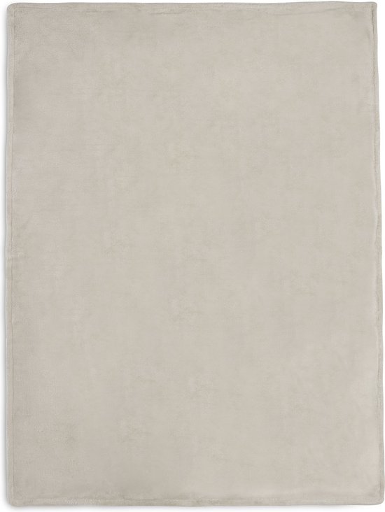 Ledikantdeken 100x150cm Basic Knit - Nougat/Fleece - afbeelding 10