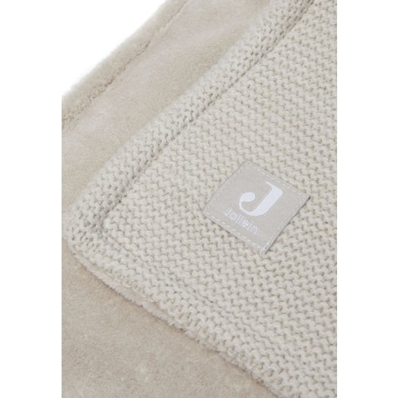 Jollein Baby Deken Ledikant 100x150cm Basic Knit - Nouga