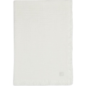 Jollein Baby Deken Wieg 75x100cm Muslin Fringe - Ivory