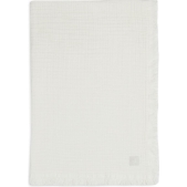Jollein Wiegdeken 75x100cm Muslin Fringe - Ivory