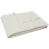 Jollein Baby Deken Ledikant 120x120cm Muslin Fringe - Iv