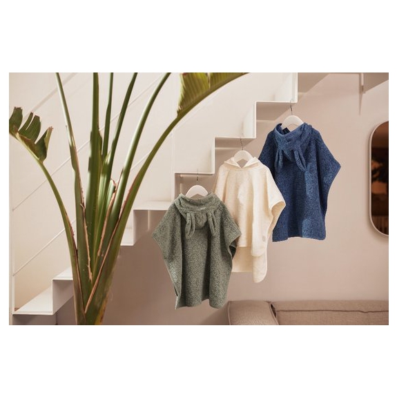 Jollein Badponcho Badstof - Ash Green