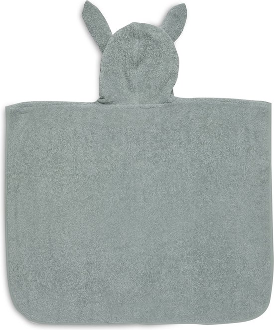 Badponcho Badstof - Ash Green - afbeelding 2