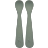 Jollein Lepeltje Siliconen - Ash Green - 2 stuks