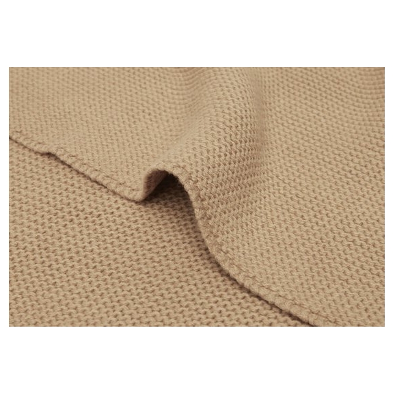 Jollein Wiegdeken 75x100cm Basic Knit - Biscuit