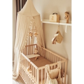 Jollein Baby Deken Ledikant 100x150cm Basic Knit - Biscu