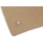 Jollein Baby Deken Ledikant 100x150cm Basic Knit - Biscu