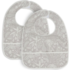 Jollein Slab Waterproof Botanical - Nougat - 2 Stuks