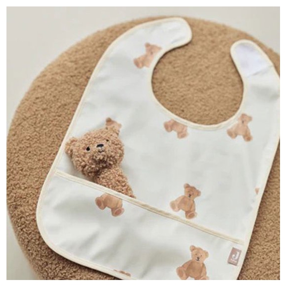 Jollein Slab Waterproof Teddy Bear- 2 Stuks