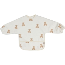 Jollein Slab Waterproof met mouw - Teddy Bear