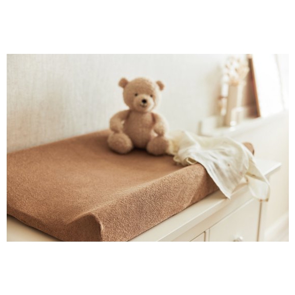 Jollein Aankleedkussenhoes Badstof 50x70cm - Biscuit - 2