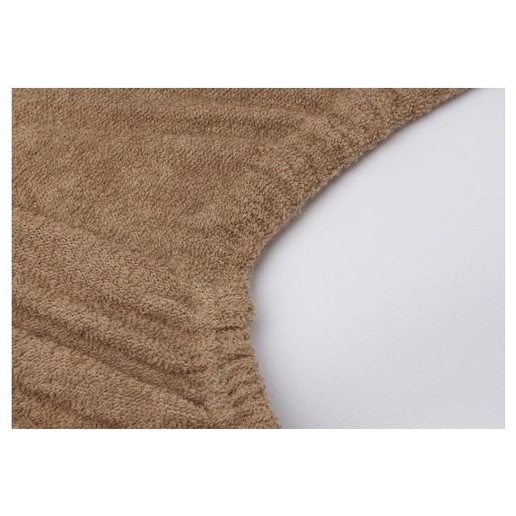 Jollein Aankleedkussenhoes Badstof 50x70cm - Biscuit - 2