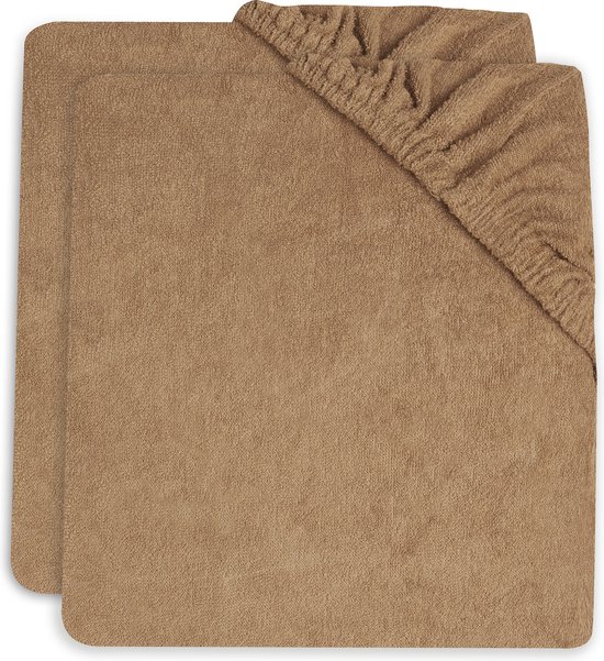 Aankleedkussenhoes Badstof 50x70cm - Biscuit - 2pack